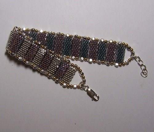 Peyote Pillow Bead Reversible Bracelet (Digital PDF)